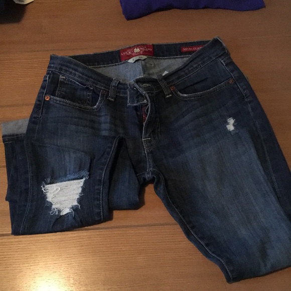 Lucky Brand cuff capris - size 26 - Picture 2 of 3